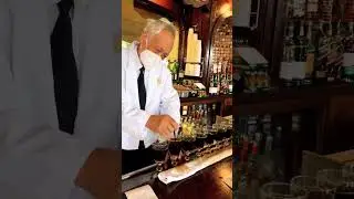 Joseph serving up those Irish Coffees at The Buena Vista #tullamoredew #irishcoffee#shorts#trending