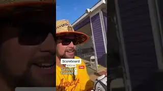 Baseball vs Softball Game!! (5th inning comeback??)