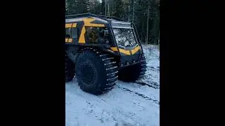 Вездеход Ведун, покатушки.