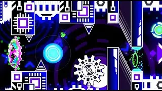 Me pase el nivel más divertido de Geometry Dash | Different Descent 100% -Digital Descent Easy