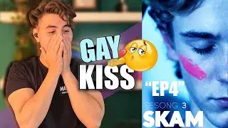 GAY KISS SKAM Norway Season 3 Episode 4 British Bi Guy Reacts 4k