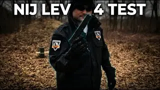 Test of ballistic plate NIJ level 4 | PGD