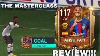 112 OVR ANSU FATI CENTURIONS REVIEW | THE MASTERCLASS | VSA AND H2H gameplay | FIFA MOBILE 23