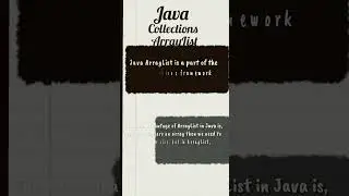 Java ArrayList #java #arraysinjava #shorts