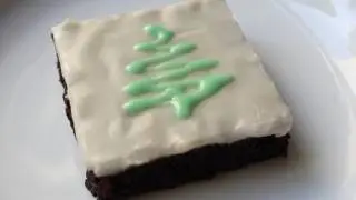 Chocolate Mint Brownies - Christmas Brownie Recipe