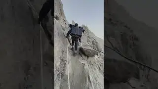 Often we have to walk miles and face difficulties to get good video footage #nature #mountains