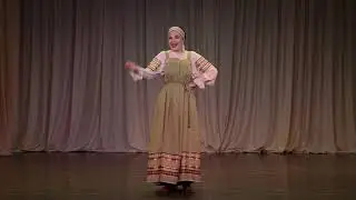 Арышева Ксения сибирская шуточная песня  "У меня квашня"