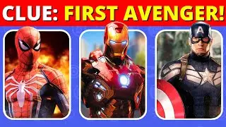 Guess the Superhero ONLY with One Clue or Hint superhero quiz