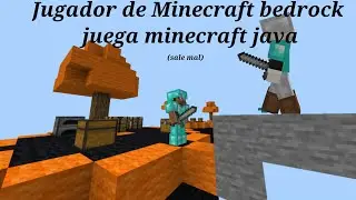 BEDROCK PLAYER JUEGA JAVA POR PRIMERA VEZ *sale mal*