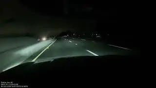 Guy Has a Death Wish Crossing the Freeway