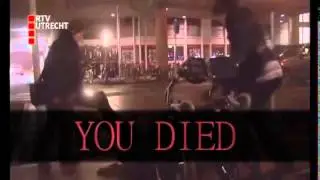 Old man on wheelchair dies in HD