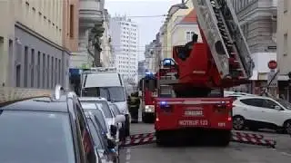 Feuerwehreinsatz 13. März 2019 in Wien 2,