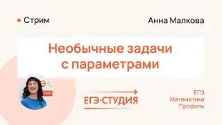Необычные параметры на ЕГЭ 2024 по математике | ЕГЭ-Студия