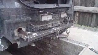 Homemade hitch on nissan note