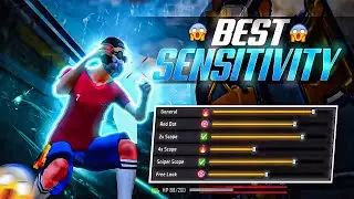 2024 ( BEST SENSITIVITY ) FOR HEADSHOT || FREE FIRE SECRET SENSITIVITY{Malik ff }