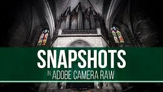 Snapshots in Adobe Camera Raw