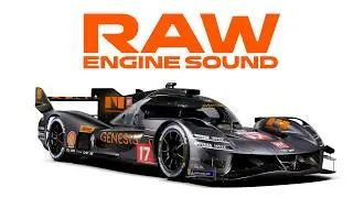 The Sound of the GMR-001 Hypercar