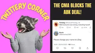 THE CMA BLOCKED MS ABK DEAL #twitter #xbox #gaming #microsoft #sony #uk