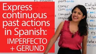Learn Spanish: What were you doing? I was listening to music: Learn to express lasting, past actions