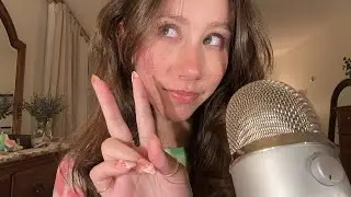 ASMR | Wet Mouth Sounds & Nail on Nail Tapping