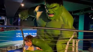 Little Hero’s Action adventure with Hulk & Spider-Man at Madame Tussauds