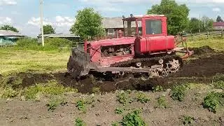 ДТ-75 в работе... 🚜🚜🚜