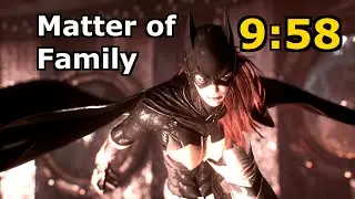 Batman: Arkham Knight Speedrun (Matter of Family) in 9:58
