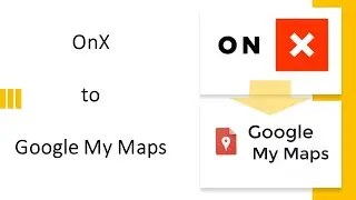 OnX custom trail maps imported to Google My Maps