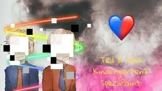 Ted & Felix//Kindergarten2//SpeedPaint//(read descripcion)
