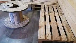 comment Construire une Cabane en palette PART 5