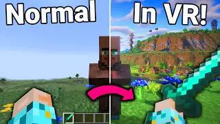 I Made Minecraft Into The Perfect VR Game using Mods… AGAIN! (2026)