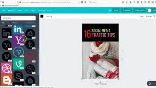 How to create a graphic using Canva