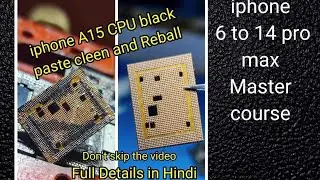 iPhone 13 (A15 cpu)Perfect Reballing सीखे….#iphone #mobilerepairing #A15cpu#iphonetraining