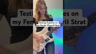 Trying the New Fender Player II Stratocaster