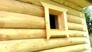Баня 3 на 3 из осины / 