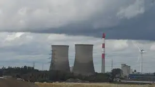Implosie koeltorens Langerlo Genk