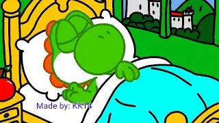 Yoshi sleeping in his room (for @tristandove5785)