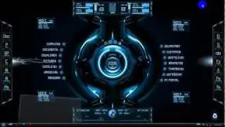HUD Digital Rainmeter Skins