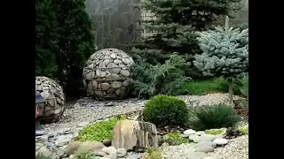 Габионы в ландшафтном  дизайне. Интересные идеи для сада.