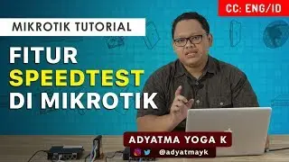 SPEED TEST ON MIKROTIK - MIKROTIK TUTORIAL [ENG SUB]