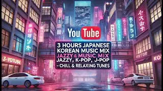 3 Hours Japanese & Korean Music Mix – Jazzy, K-Pop, J-Pop | Chill & Relaxing Tunes VOL 9