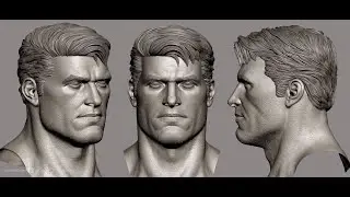 Maya I Modeling I Head Topo 2 (Bruce Wayne)