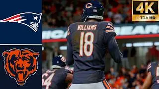Patriots vs Bears l Week 10 2024 Season (Madden 25 Rosters) l 4K Madden 24 PS5 Simulation