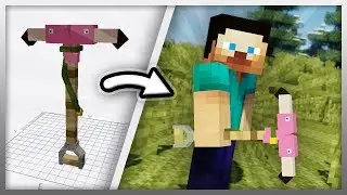 ✔️ Create CUSTOM PICKAXE for Minecraft! (Tutorial)