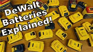 Every Dewalt Battery Explained Including PowerStack and Flexvolt