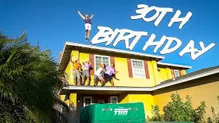30 YEAR OLD TRIPLE BACKFLIP OFF A ROOF