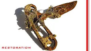 Old Beautiful rusty Small Knife Restoration / restoration diy