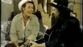 James Garner & Waylon sing Let's All Help The Cowboy Sing The Blues from The Waylon Jennings Special