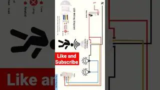 PIR Detector or Motion Sensor wiring 