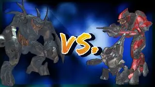 Halo 2 AI Battle - Hunters vs Covenant